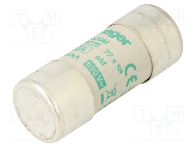 Fus&iacute;vel: Baixa Tens&atilde;o, Am, 20a, 690vac, Cil&iacute;ndrico,Industrial