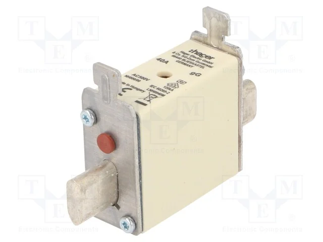 Fus&iacute;vel: Baixa Tens&atilde;o, Gg, 40a, 500vac, Industrial, Nh000