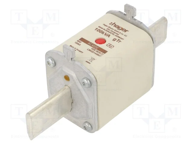 Fus&iacute;vel: Baixa Tens&atilde;o, Gtr, 144a, 400vac, Industrial, Nh2