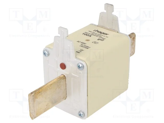 Fus&iacute;vel: Baixa Tens&atilde;o, Gg, 100a, 500vac, Industrial, Nh3c