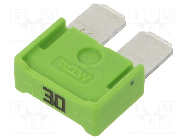 Fus&iacute;vel: Baixa Tens&atilde;o, 30a, 32vdc, Automotivo, 16,2mm