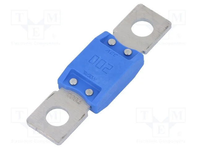 Fus&iacute;vel: Baixa Tens&atilde;o, 200a, 32vdc, Automotivo, 68,6mm