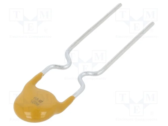 Fus&iacute;vel: de pol&iacute;mero PTC, 250mA, Imax: 40A, PCB,T.