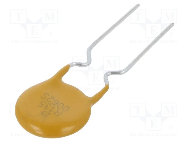Fus&iacute;vel: de pol&iacute;mero PTC, 1,35A, Imax: 40A, PCB,T.