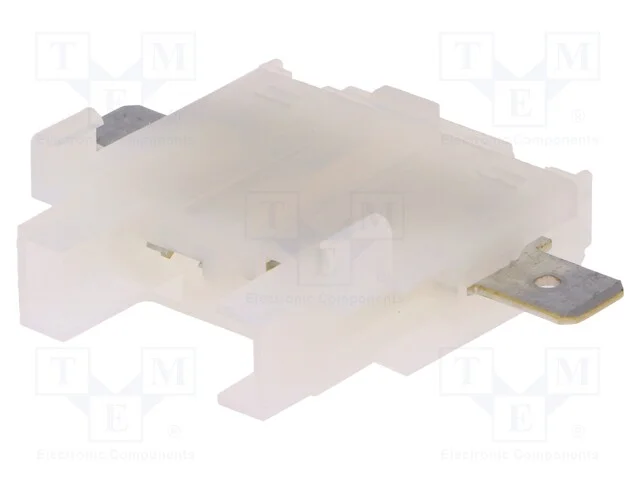 Tomada, 19mm, 21a, Sa&iacute;: Conectores 6,3mm, Contatos: Liga em Cobre