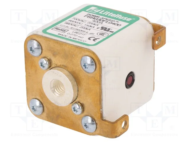 Fus&iacute;vel: Baixa Tens&atilde;o, Super-Imediato, 400a, 690vac, 600vdc, Psr
