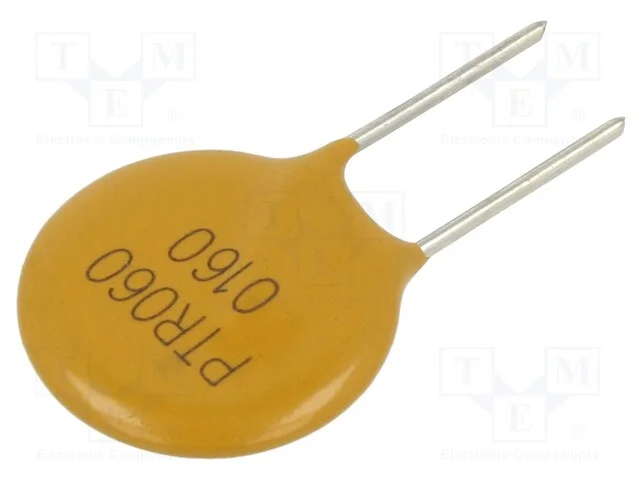 Fus&iacute;vel: de Pol&iacute;mero Ptc, 1,6a, Imax: 40a, Tht, Ptr060v, Saquinho