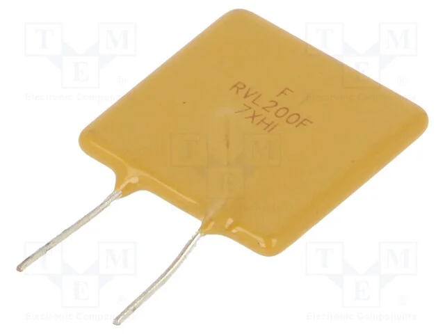 Fus&iacute;vel: de pol&iacute;mero PTC, 2A, Imax: 20A, THT, rol.