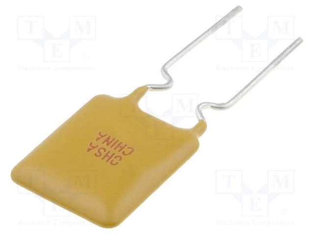 Fus&iacute;vel: de pol&iacute;mero PTC, 1,85A, 10,2x15,7mm, 5mm