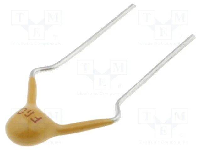 Fus&iacute;vel: de pol&iacute;mero PTC, 50mA, 5mm