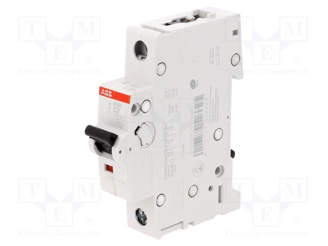Disjuntor contra sobreintensidades; 230/400VAC; Inom: 2A; Car: C