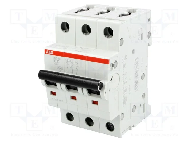 Disjuntor contra sobreintensidades; 230/400VAC; Inom: 10A; Car: C