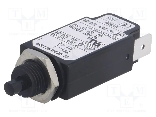 Disjuntor contra sobreintensidades, Unom: 240VAC,.