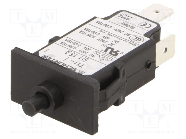 Disjuntor contra sobreintensidades, Unom: 240VAC,.