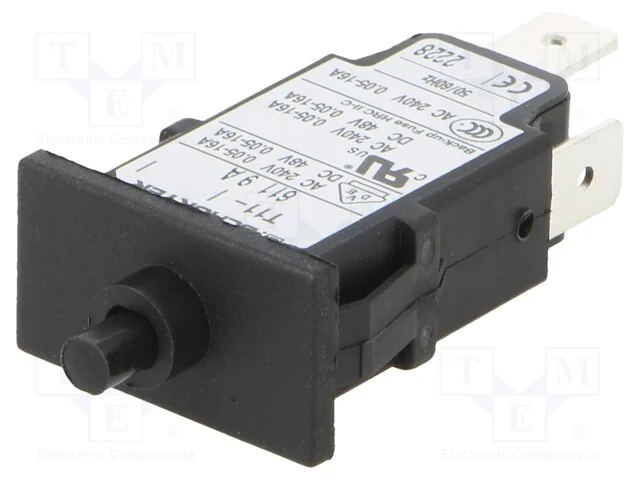 Disjuntor contra sobreintensidades, Unom: 240VAC,.