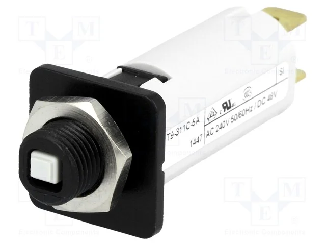 Disjuntor Contra Sobreintensidades, 240vac, 48vdc, 5a, Spst, Mcb