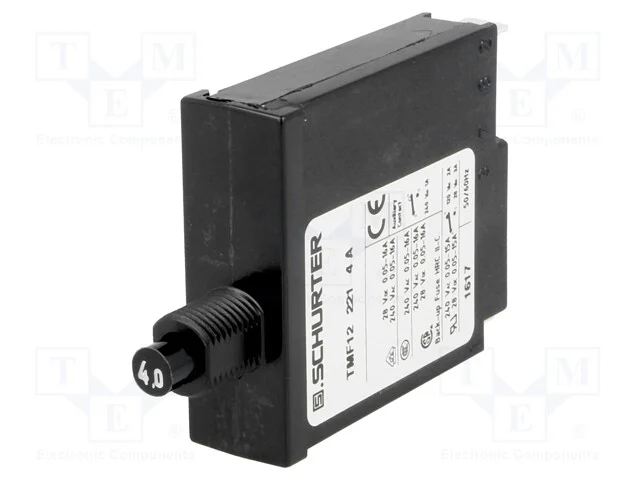 Disjuntor Contra Sobreintensidades, Unom: 240vac, 28vdc, 4a, Spst