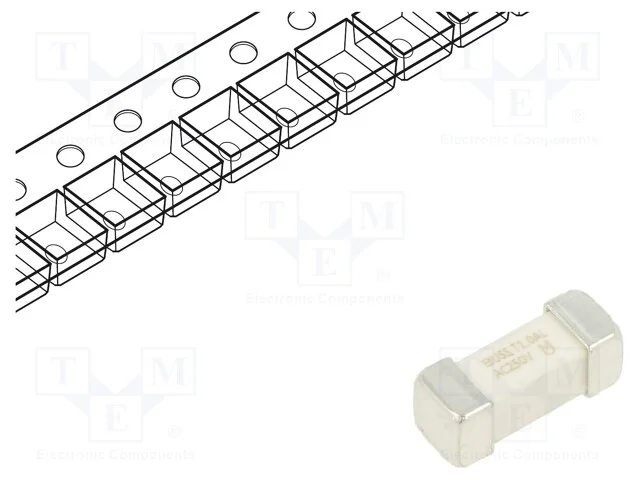 Fus&iacute;vel: Baixa Tens&atilde;o, Retardado, 1a, 250vac, Soldado,Smd, Smd