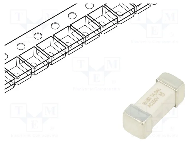 Fus&iacute;vel: Baixa Tens&atilde;o, Retardado, 4a, 250vac, Soldado,Smd, Smd