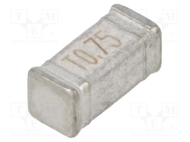 Fus&iacute;vel: baixa tens&atilde;o, retardado, 750mA, 250VAC, .