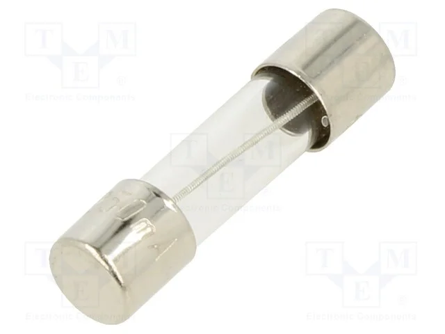 Fus&iacute;vel: Baixa Tens&atilde;o, Retardado, 250ma, 250vac, de Vidro, 5x20mm