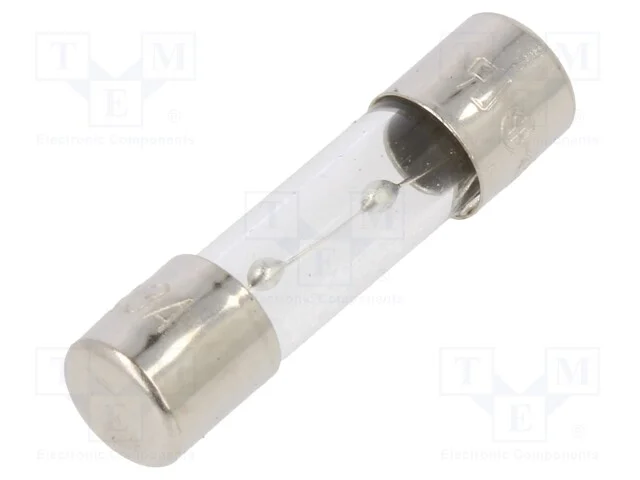 Fus&iacute;vel: Baixa Tens&atilde;o, Retardado, 6,3a, 250vac, de Vidro, 5x20mm