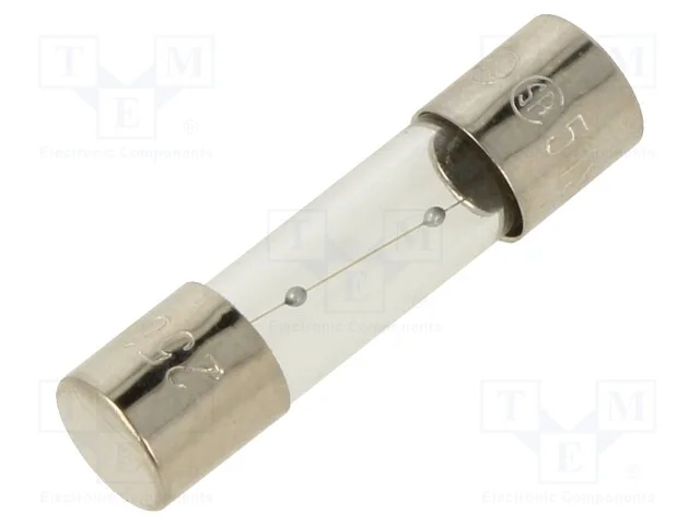 Fus&iacute;vel: Baixa Tens&atilde;o, Retardado, 630ma, 250vac, de Vidro, 5x20mm