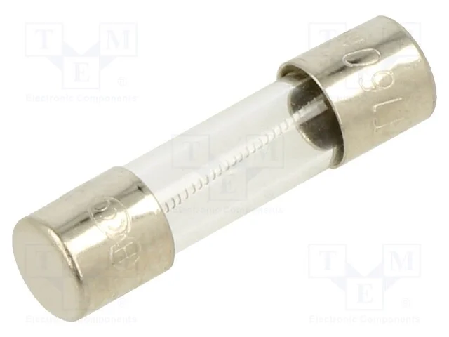 Fus&iacute;vel: Baixa Tens&atilde;o, Retardado, 160ma, 250vac, de Vidro, 5x20mm