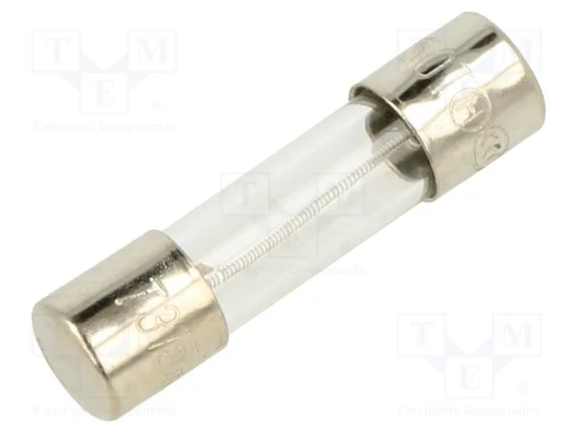 Fus&iacute;vel: Baixa Tens&atilde;o, Retardado, 315ma, 250vac, de Vidro, 5x20mm