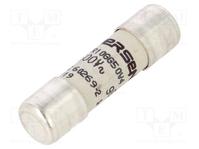 Fus&iacute;vel: baixa tens&atilde;o, gG,retardado, 4A, 500VAC, .