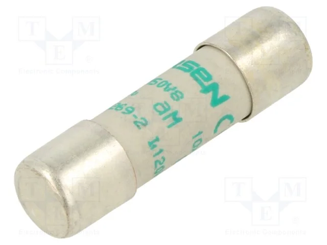 Fus&iacute;vel: Baixa Tens&atilde;o, Am,Retardado, 8a, 500vac, 10x38mm