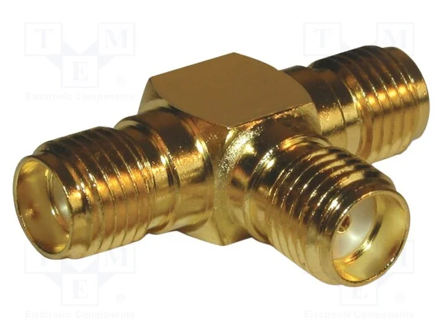 Adaptador, f&ecirc;mea SMA,em ambos os lados, Isolament.