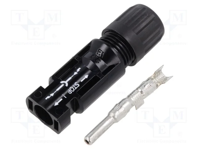 Conector: Solares, Macho, Simples, 4&divide;6mm2, Cerrar, Fotovoltaico