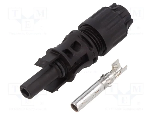 Conector: solares, f&ecirc;mea, simples, 4&divide;6mm2, cerrar.