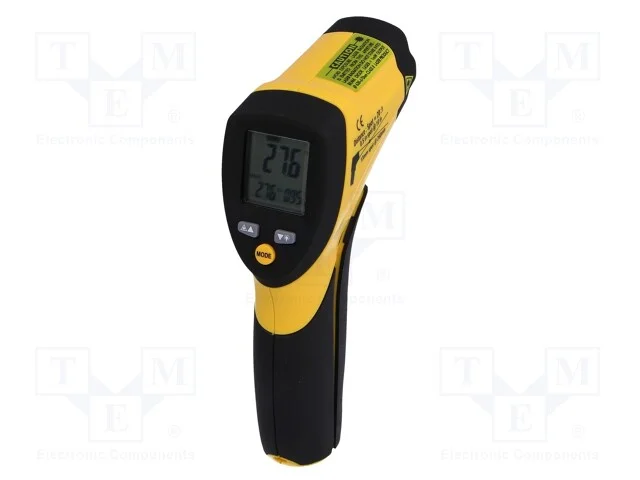 Pir&oacute;metro, Lcd, -50&divide;800c, Exat.(Ir): +(1.0% +1.0c), E: 0,1&divide;1