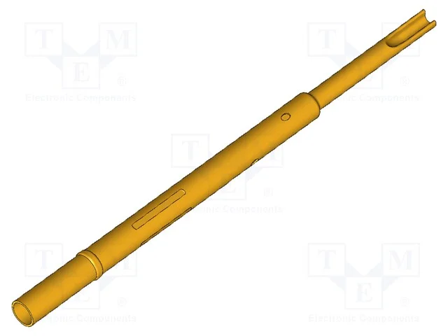 Tomada da Agulha para Teste, Cobertura do Contacto: Dourado