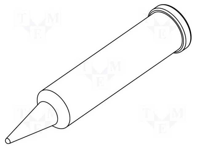 Ponta, c&oacute;nico, 0,7mm, para soldador,&agrave; esta&ccedil;&atilde;o de .