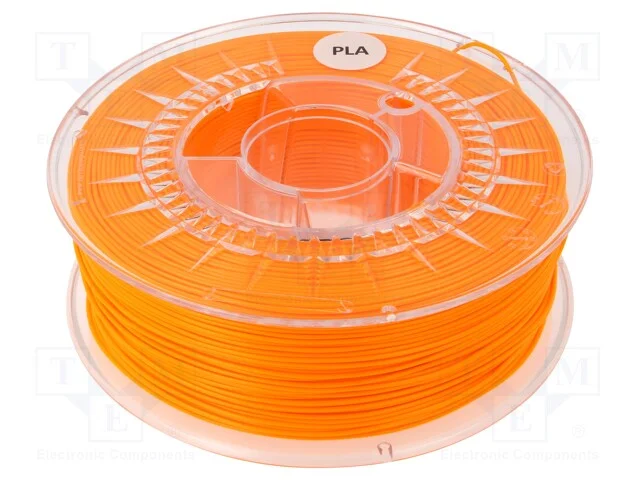 Filamento: Pla, : 1,75mm, Cor de Laranja (Claro), 200&divide;235c, 1kg