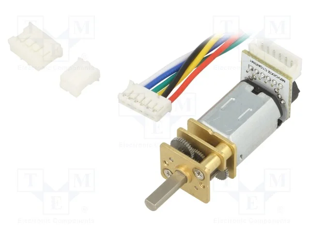 Motor: DC, com encoder,com transmiss&atilde;o, 6VDC, 170.