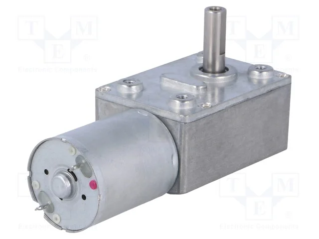 Motor: DC, com transmiss&atilde;o helicoidal, 3&divide;9VDC, 1,.