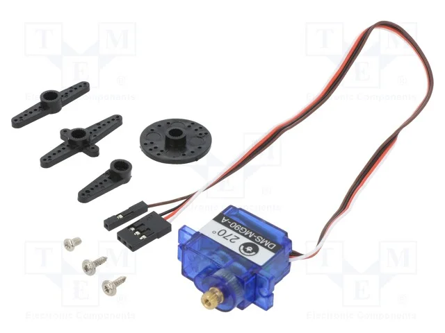 Motor: servomecanismo, 4,8&divide;6VDC, micro, anal&oacute;gico.
