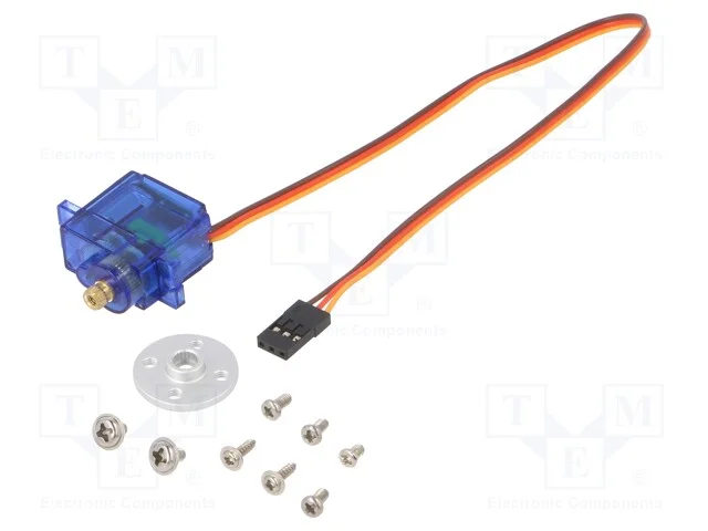 Motor: servomecanismo, 4,8&divide;6VDC, micro, anal&oacute;gico.