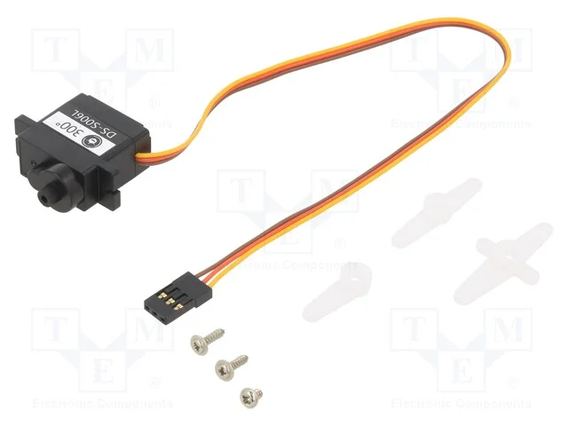 Motor: servomecanismo, 4,8&divide;6VDC, micro, anal&oacute;gico.