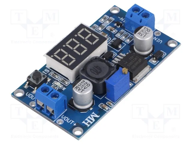 Indutor: step down, Usai: 1,25&divide;37V, Uent: 4&divide;40V, .