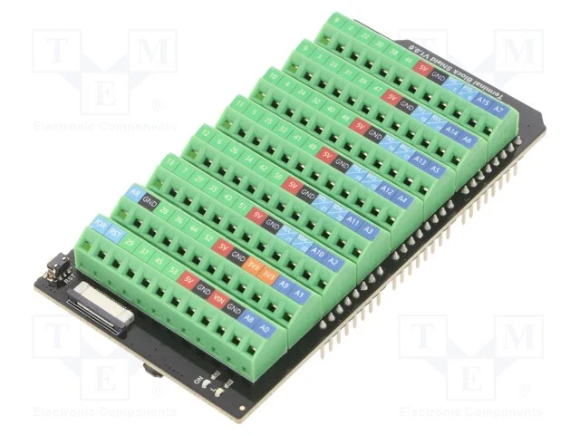 M&oacute;dulo: de extens&atilde;o, conect, 7&divide;24VDC, Arduino Meg.