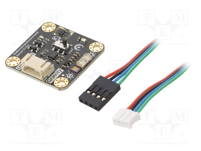 Sensor: Atmosf&eacute;rica, I2c,Uart, 3,3&divide;5vdc, 32x32mm, 0&divide;100%Rh