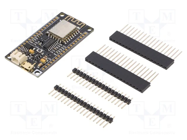 Controlador; ESP8266; 3,3&divide;5VDC; Ent.analog: 1; Ent.digi: 10; 80MHz