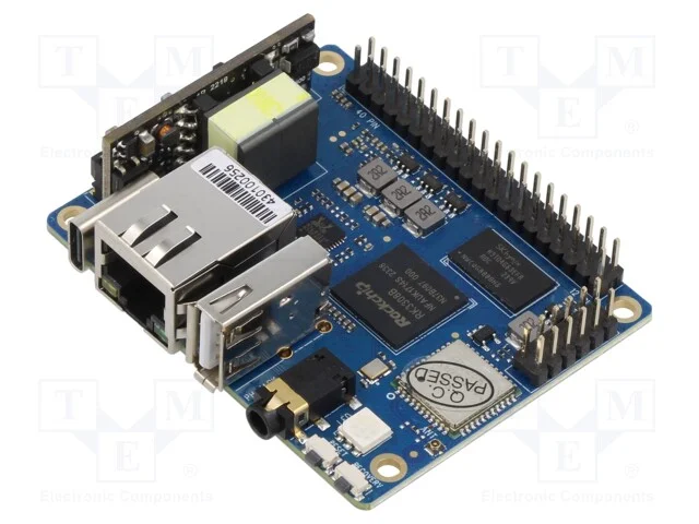 Computador monoplaca, Rockchip RK3308B-S, 65x52,5.