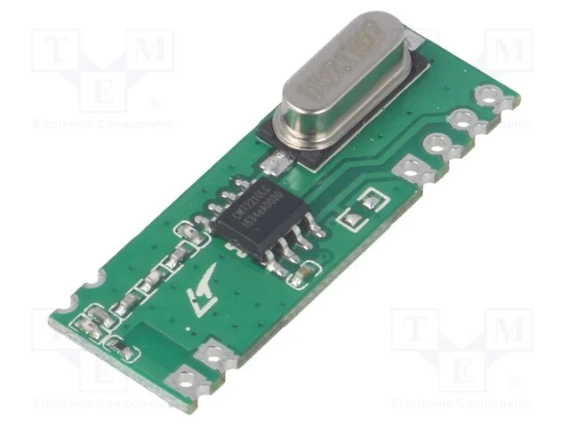 M&oacute;dulo: Rf, Receptor Am, Ask,Ook, 433,92mhz, -114dbm, 1,8&divide;3,6vdc