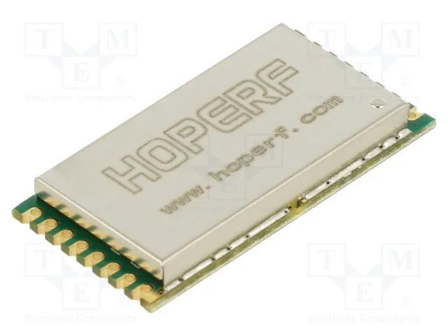 M&oacute;dulo: transceiver, RF, FSK,GFSK,GMSK,LoRa,MSK,O.
